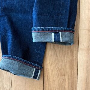 Raleigh Denim Men's Blue Jeans. White Oak Cone Denim.